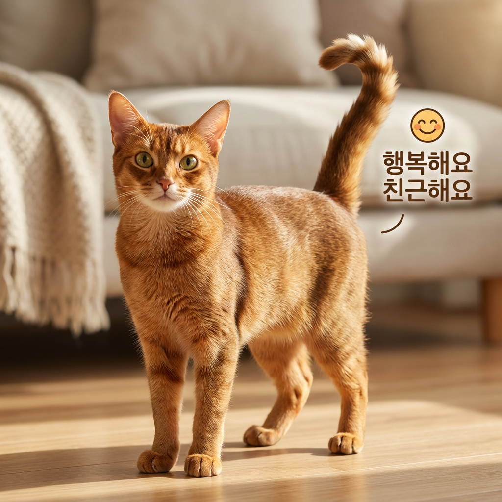 냥집사 필독: 고양이 꼬리로 기분과 건강 상태 완벽 분석