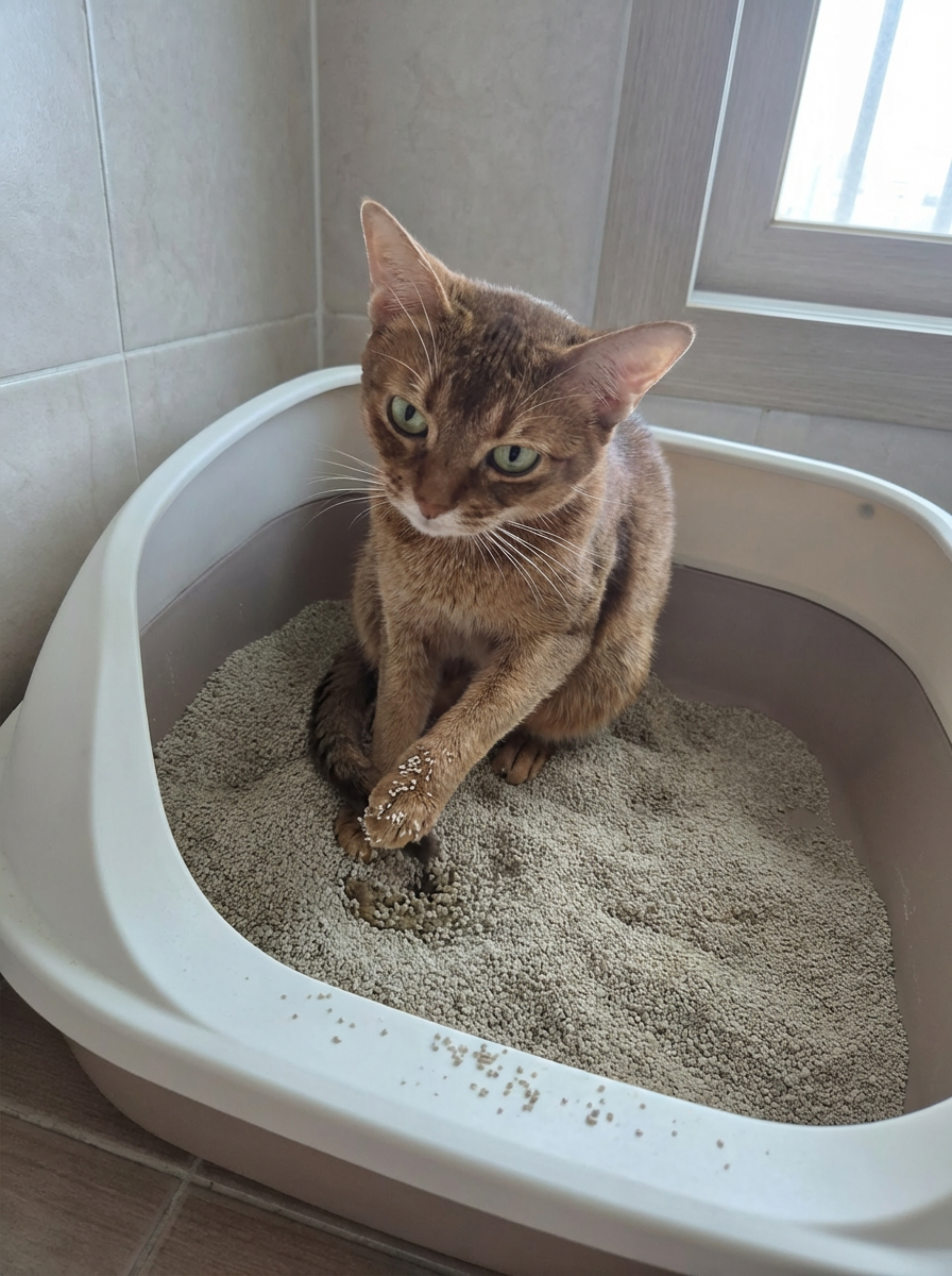 고양이는 왜 ‘모래’ 화장실을 고집할까? 수의학적 본능과 관리 팁